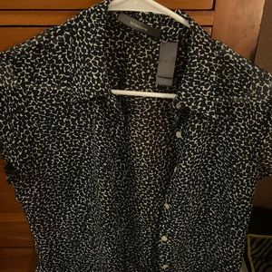 Liz Claiborne crop thin cover up